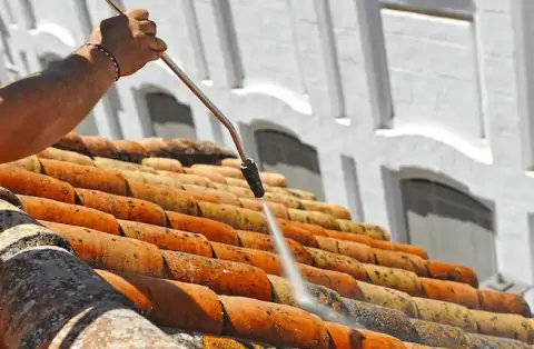 Nettoyage de toitures - Floing